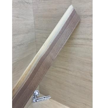 Орех Американский Заболонь заготовка накладки для электрогитары Радиал А 10х70-55х610 мм-8