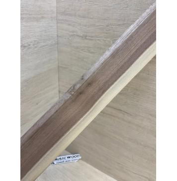 Орех Американский Заболонь заготовка накладки для электрогитары Радиал А 10х70-55х610 мм-5