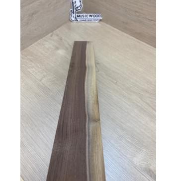 Орех Американский Заболонь заготовка накладки для электрогитары Радиал А 10х70-55х610 мм-4