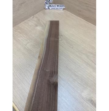 Орех Американский Заболонь заготовка накладки для электрогитары Радиал А 10х70-55х610 мм-3