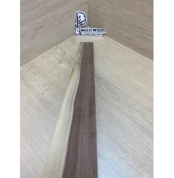 Орех Американский Заболонь заготовка накладки для электрогитары Радиал А 10х70-55х610 мм-9