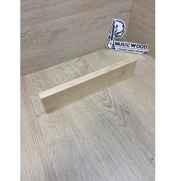 Клён Американский Волнистый заготовка для бриджа акустической гитары Радиал АА Волна ААА 16.5х55х240 мм-7