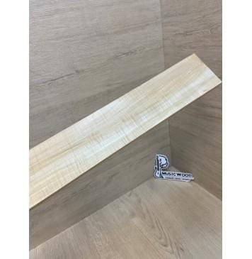 Клён Американский Волнистый заготовка для бриджа акустической гитары Радиал АА Волна А 13х68х405 мм-1