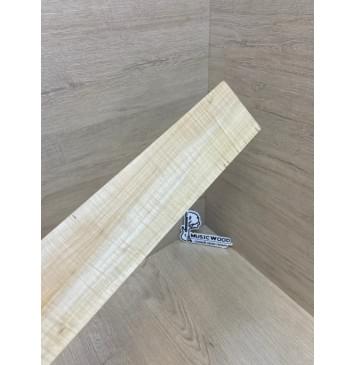 Клён Американский Волнистый заготовка для бриджа акустической гитары Радиал АА Волна А 13х68х405 мм-6