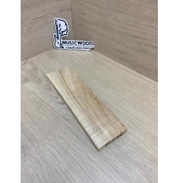 Клён Американский Волнистый заготовка для бриджа акустической гитары Радиал А Волна АА 13х68х230 мм-3