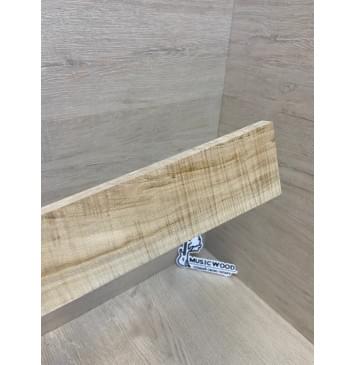 Клён Американский Волнистый заготовка для бриджа акустической гитары Радиал А Волна АА 13х68х230 мм-2