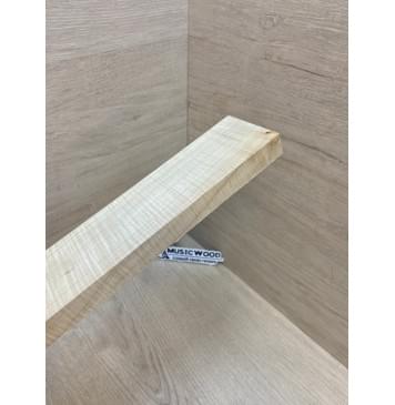 Клён Американский Волнистый заготовка для бриджа акустической гитары Радиал АА Волна ААА 16.5х55х250 мм-5