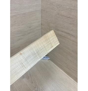 Клён Американский Волнистый заготовка для бриджа акустической гитары Радиал АА Волна ААА 16.5х55х250 мм-7