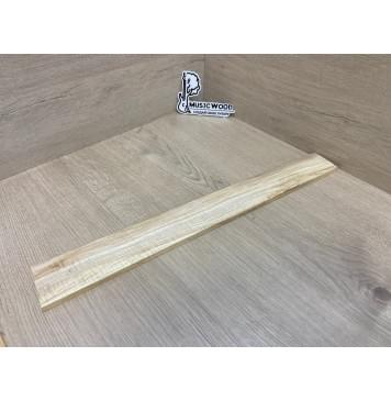 Клён Американский Волнистый заготовка накладки для электрогитары Смешанный А Волна ААА 9.5х63-55х520 мм-0