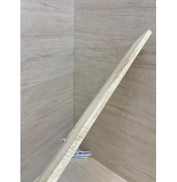 Клён Американский Волнистый заготовка накладки для электрогитары Смешанный А Волна ААА 9.5х63-55х520 мм-4