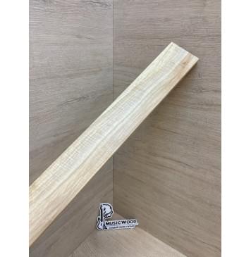 Клён Американский Волнистый заготовка накладки для электрогитары Смешанный А Волна ААА 9.5х63-55х520 мм-10