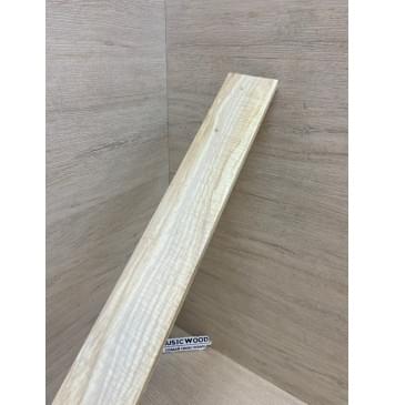 Клён Американский Волнистый заготовка накладки для электрогитары Смешанный А Волна ААА 9.5х63-55х520 мм-11