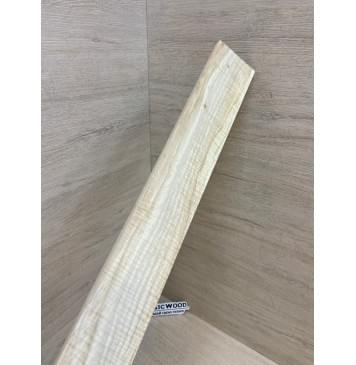 Клён Американский Волнистый заготовка накладки для электрогитары Смешанный А Волна ААА 9.5х63-55х520 мм-13