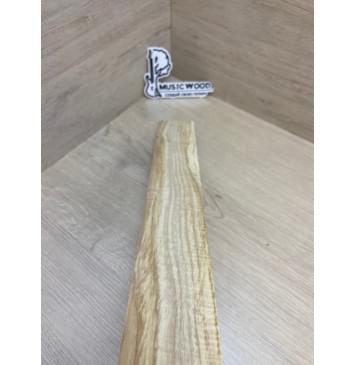 Клён Американский Волнистый заготовка накладки для электрогитары Смешанный А Волна ААА 9.5х63-55х520 мм-8