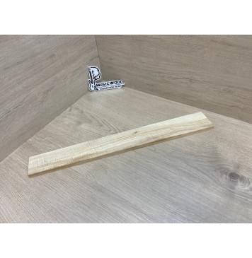 Клён Американский Волнистый заготовка накладки для электрогитары Смешанный А Волна ААА 11.5х69-58х515 мм-0