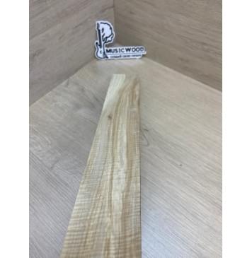 Клён Американский Волнистый заготовка накладки для электрогитары Смешанный А Волна ААА 11.5х69-58х515 мм-5