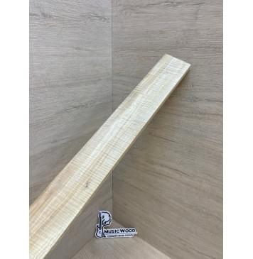 Клён Американский Волнистый заготовка накладки для электрогитары Смешанный А Волна ААА 11.5х69-58х515 мм-11