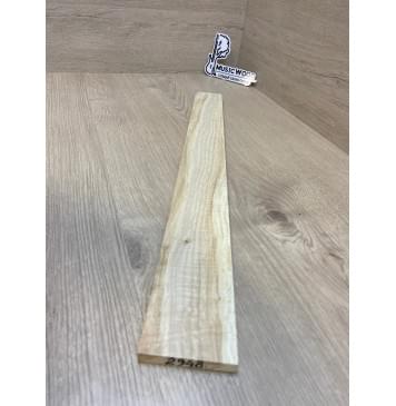 Клён Американский Волнистый заготовка накладки для электрогитары Смешанный А Волна ААА 10х68-54х550 мм-3