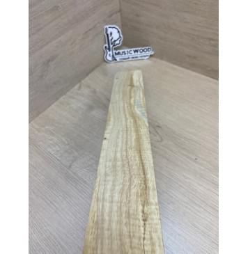 Клён Американский Волнистый заготовка накладки для электрогитары Смешанный А Волна ААА 10х68-54х550 мм-4