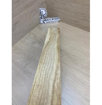 Клён Американский Волнистый заготовка накладки для электрогитары Смешанный А Волна ААА 10х68-54х550 мм-5