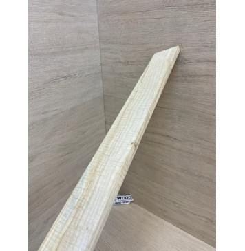 Клён Американский Волнистый заготовка накладки для электрогитары Смешанный А Волна ААА 10х68-54х550 мм-10