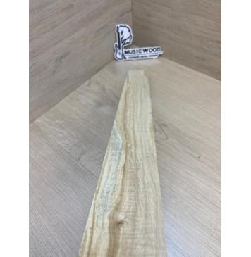 Клён Американский Волнистый заготовка накладки для электрогитары Смешанный А Волна ААА 10х68-54х550 мм-9