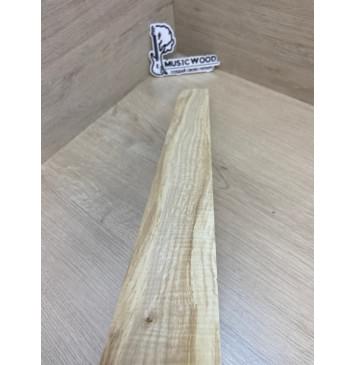 Клён Американский Волнистый заготовка накладки для электрогитары Смешанный А Волна ААА 10х68-54х550 мм-7