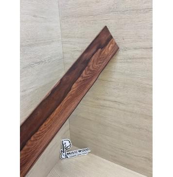 Эбен Красный заготовка накладки для электрогитары Смешанный ААА 7(6)х80х530 мм-8