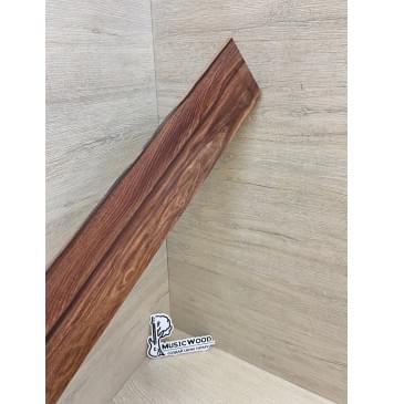 Эбен Красный заготовка накладки для электрогитары Смешанный ААА 7(6)х80х530 мм-9