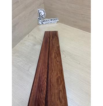 Эбен Красный заготовка накладки для электрогитары Смешанный ААА 7(6)х80х530 мм-4