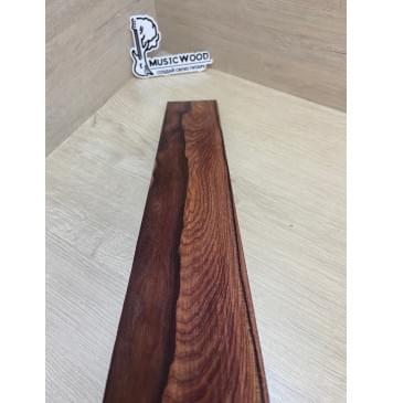 Эбен Красный заготовка накладки для электрогитары Смешанный ААА 7(6)х80х530 мм-5