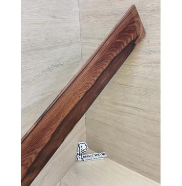 Эбен Красный заготовка накладки для электрогитары Смешанный ААА 7(6)х80х530 мм-10