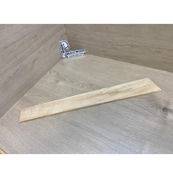 Клён Американский Волнистый заготовка накладки для электрогитары Смешанный А Волна А 8х72-65х545-535 мм-5