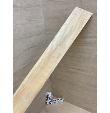 Клён Американский Волнистый заготовка накладки для электрогитары Смешанный А Волна А 8х72-65х545-535 мм-3