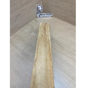 Клён Американский Волнистый заготовка накладки для электрогитары Смешанный А Волна А 8х72-65х545-535 мм-9