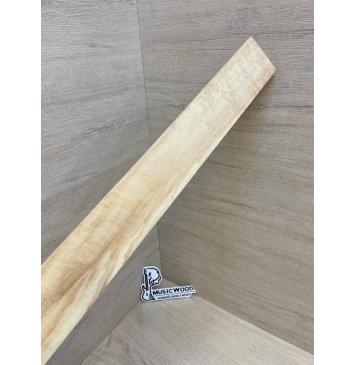 Клён Американский Волнистый заготовка накладки для электрогитары Смешанный А Волна А 8х72-65х545-535 мм-7