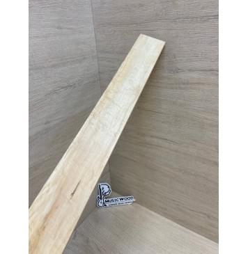 Клён Американский Волнистый заготовка накладки для электрогитары Смешанный А Волна А 8х72-65х545-535 мм-6