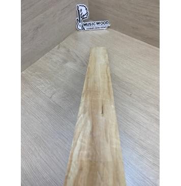 Клён Американский Волнистый заготовка накладки для электрогитары Смешанный А Волна А 8х72-65х545-535 мм-11