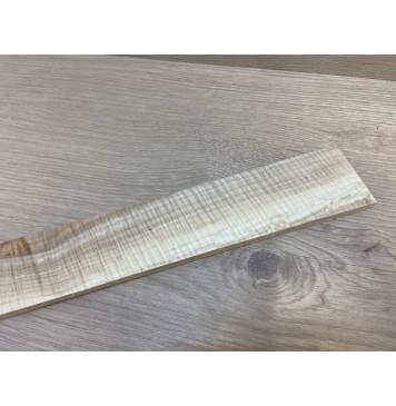 Клён Американский Волнистый заготовка накладки для электрогитары Радиал А Волна ААА 9х55-43х615 мм-4