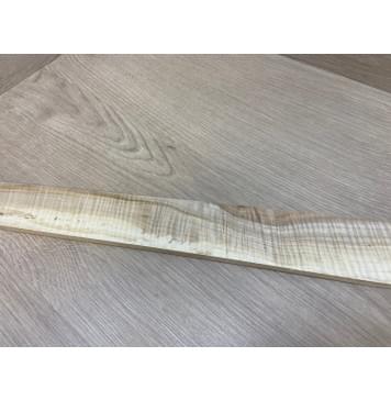 Клён Американский Волнистый заготовка накладки для электрогитары Радиал А Волна ААА 9х55-43х615 мм-13