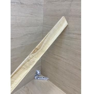 Клён Американский Волнистый заготовка накладки для электрогитары Радиал А Волна ААА 9х55-43х615 мм-8