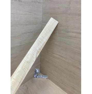 Клён Американский Волнистый заготовка накладки для электрогитары Радиал А Волна ААА 9х55-43х615 мм-9