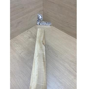 Клён Американский Волнистый заготовка накладки для электрогитары Радиал А Волна ААА 9х55-43х615 мм-15