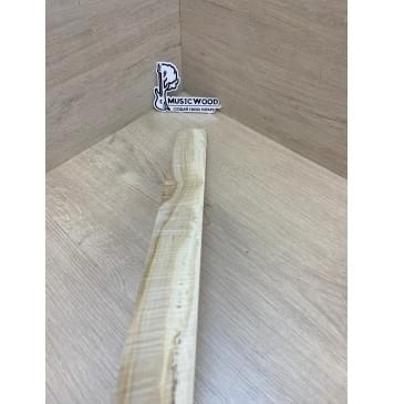 Клён Американский Волнистый заготовка накладки для электрогитары Радиал А Волна ААА 9х55-43х615 мм-11