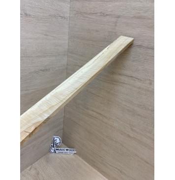 Клён Американский Волнистый заготовка накладки для электрогитары Радиал А Волна ААА 9х55-43х615 мм-7