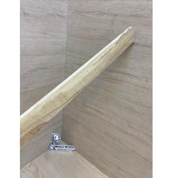 Клён Американский Волнистый заготовка накладки для электрогитары Радиал А Волна ААА 9х55-43х615 мм-12