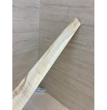 Клён Американский Волнистый заготовка накладки для электрогитары Радиал А Волна ААА 9х55-43х615 мм-6