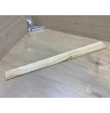 Клён Американский Волнистый заготовка накладки для электрогитары Радиал А Волна ААА 9х62-46х615 мм-0