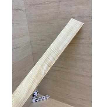 Клён Американский Волнистый заготовка накладки для электрогитары Радиал А Волна ААА 9х62-46х615 мм-4