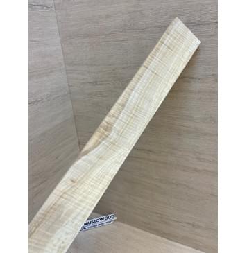 Клён Американский Волнистый заготовка накладки для электрогитары Радиал А Волна ААА 9х62-46х615 мм-5